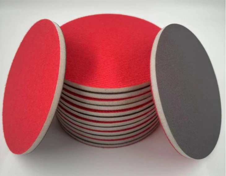 Round polishing sponge pad