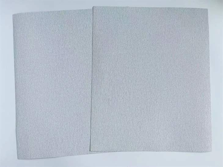 White Aluminium oxide finishing polishing sand paper
